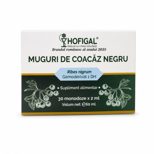 Gemoderivat Muguri de Cocaze Negru, 30mdoze, Hofigal