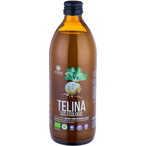 Suc de Țelină Ecologic, 500 ml, Aronia Charlottenburg