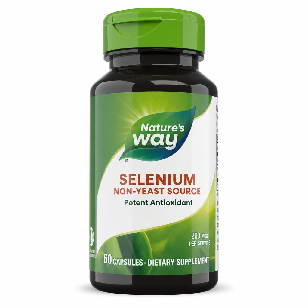 Selenium 200mcg, 60cps, Natures Way