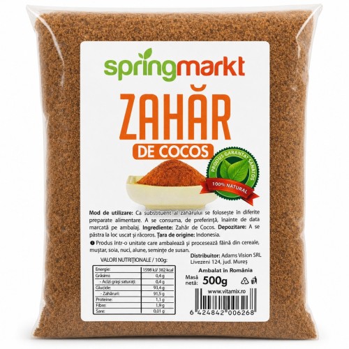 Zahar de Cocos 500gr