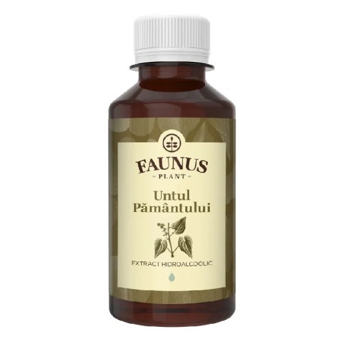 Tinctura Untul Pamantului 200 ml Faunus Plant, pentru reducerea inflamatiilor