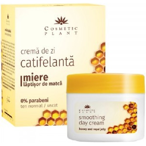 Crema de Zi Catifelanta cu Miere 50ml Cosmeticplant